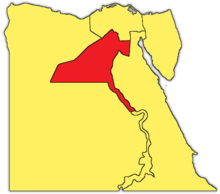 Map of Mittelägypten