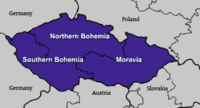 Map of Czech-Republic