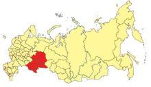 Карта Урал