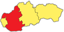 Карта Western Slovakia
