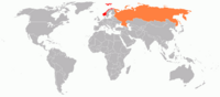 Map of Russian Independence War