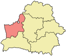 Карта Гродненская область