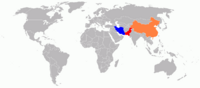 Map of Chinese War of Independence