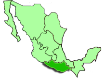 Map of the region