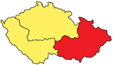 Карта Moravia