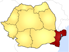 Карта Dobrogea