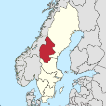 Карта Jamtland Harjedalen