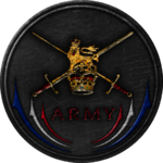 Logo of the V2 British Army