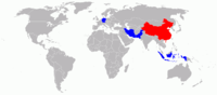 Map of China-Pakistan War