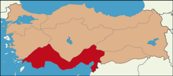 Mediterranean Coast of Turkey