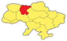 Map of PolisiaПолісся