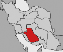 Map of فارس