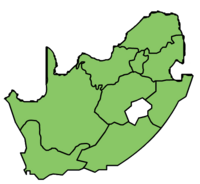 Map of South-Africa