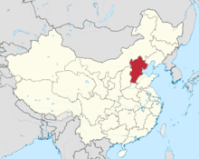 Map of 北京