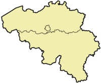 Map of Belgique