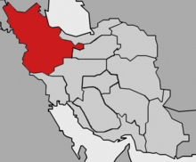 Карта Northwestern Iran