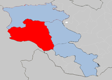 Карта Central Armenia