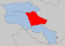 Карта Gegharkunik