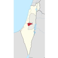 Карта Иерусалим