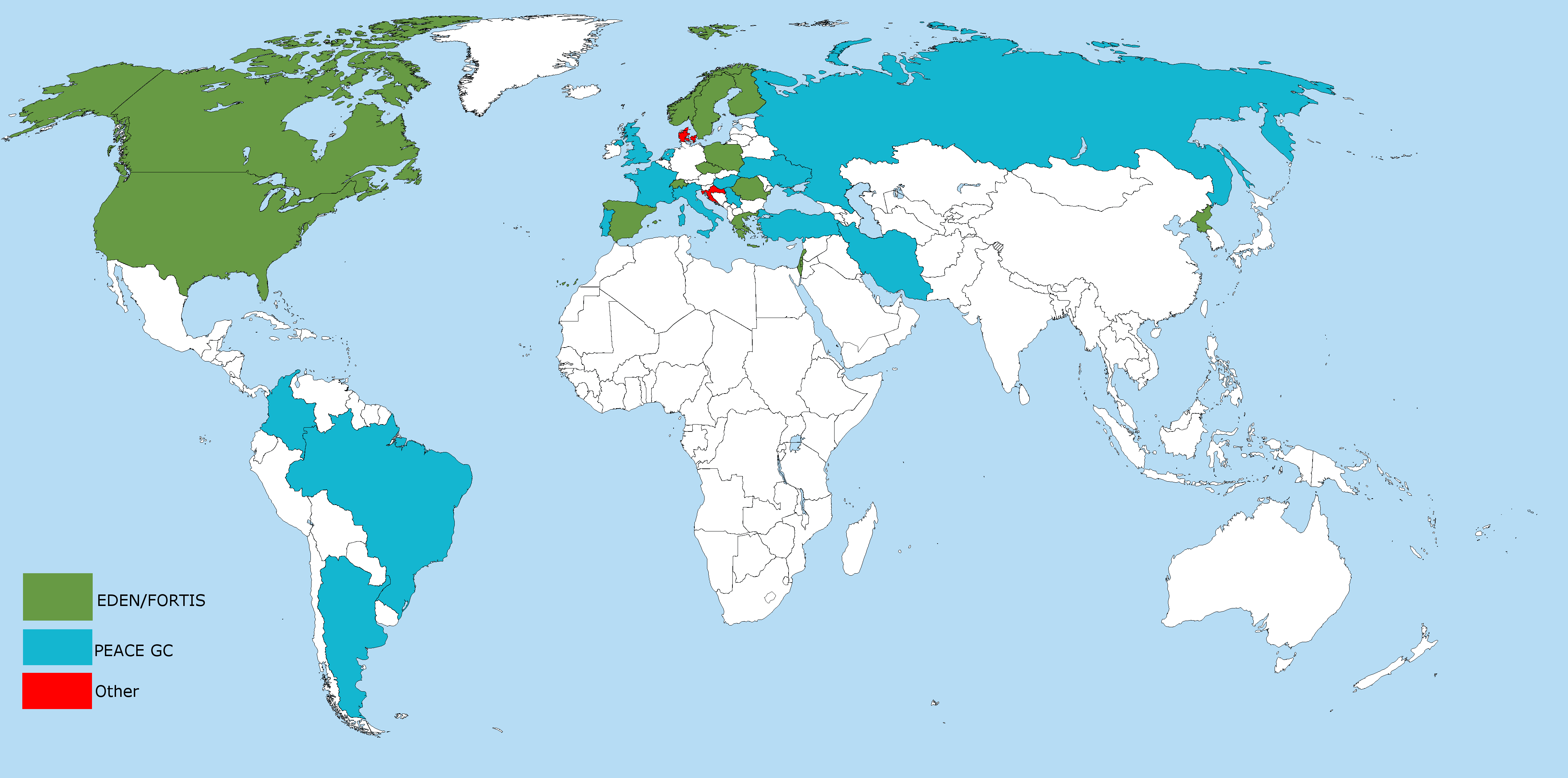 Какие страны нейтральные. Карта стран участников второй мировой войны.