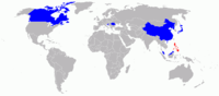 Map of The South China Sea War Games