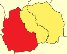 Карта Западная Македония