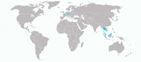 Map of Order of Nations of eRepublik