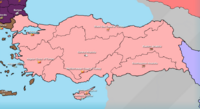 Map of Turkey