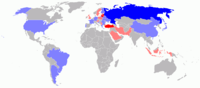 Map of Turkey-Russia War