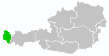 Карта Форарльберг