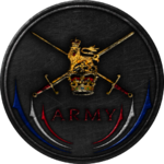 Logo of the V2 British Army
