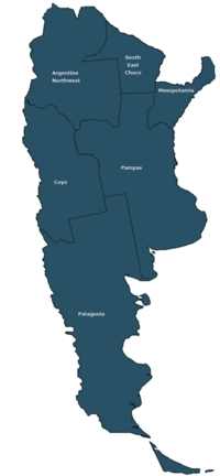 Map of Guerra Brazilo-Argentina