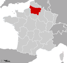 Carte de Picardie