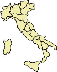 Map of Italia