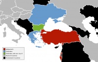 Map of First Balkan War
