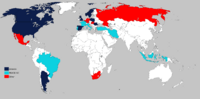 Map of World War II