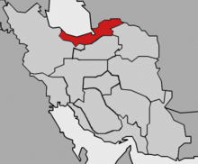 Карта Mazandaran and Golistan