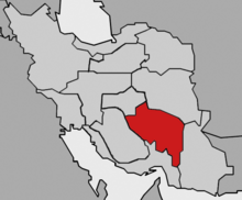 Map of کرمان