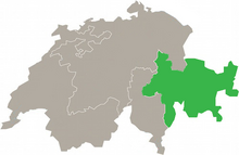 Карта Граубюнден