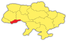 Map of Буковина