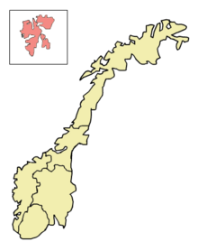Карта Svalbard & Jan Mayen