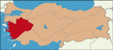 Карта Aegean Coast of Turkey