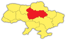 Map of Dnipro