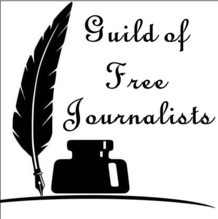 Logo of Guild of Free Journalists    - GFJ-