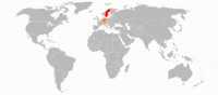 Map of جنگ استقلال خواهی آلمان