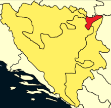 Карта Округ Брчко